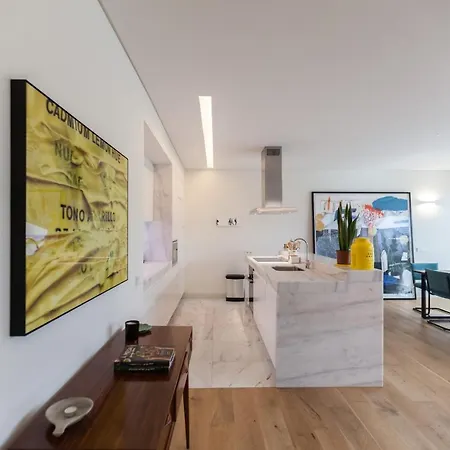 شقة Flh Av. Liberdade Stunning With Balcony & Parking